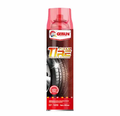 getsun car tire foam cleaner and polish spray